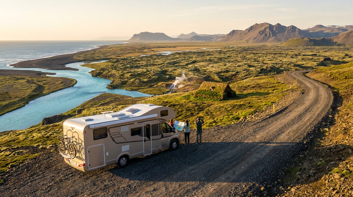 Iceland Storm Warning Road Safety Essential Guide for Campervan Rental Trips